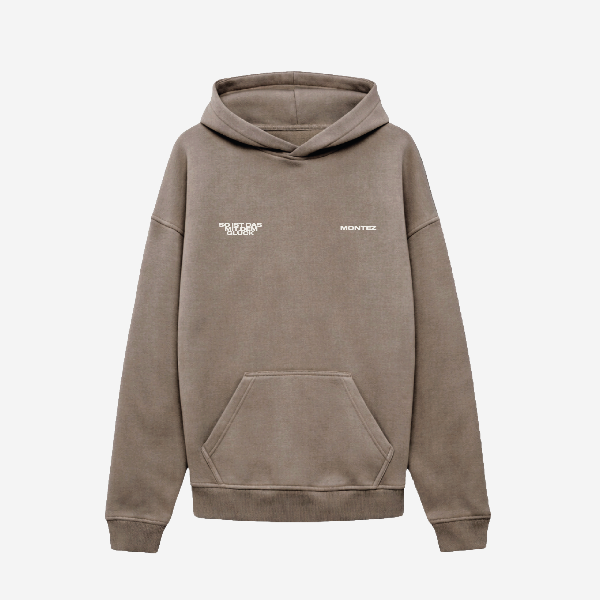 Montez So ist das mit dem Glück CD + Hoodie "Blume" Braun 446678