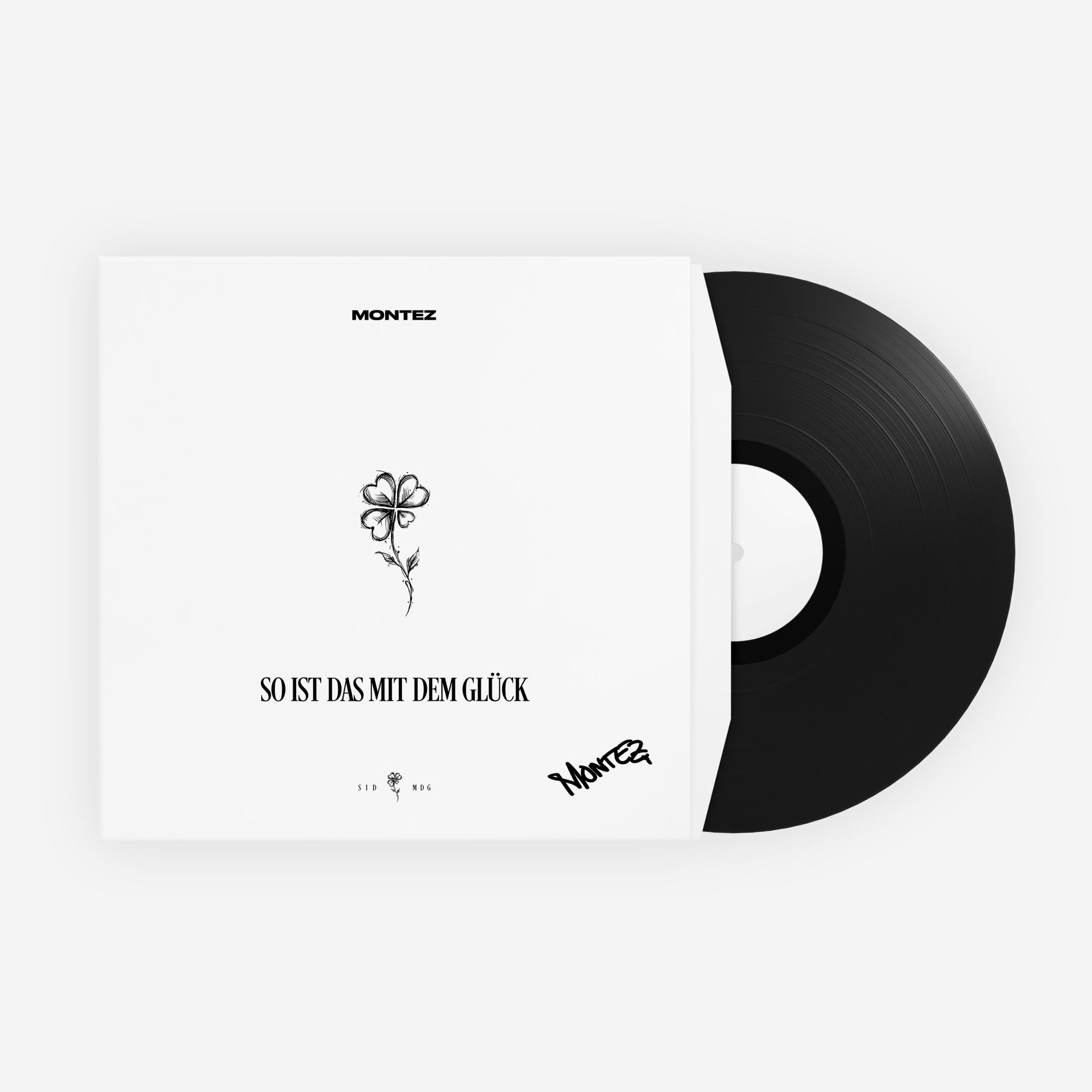Montez So ist das mit dem Glück Limitierte von MONTEZ personalisierte White Label Vinyl 446612